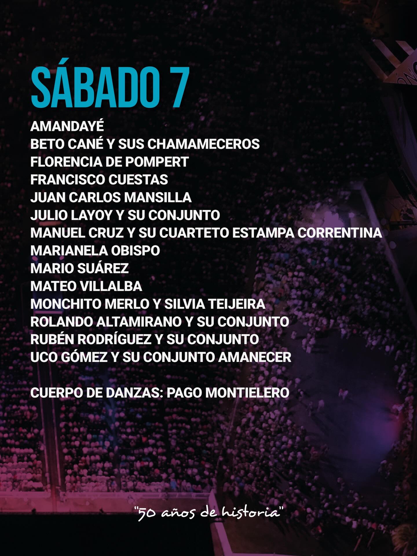 51° Festival Nacional del Chamamé - sábado 7